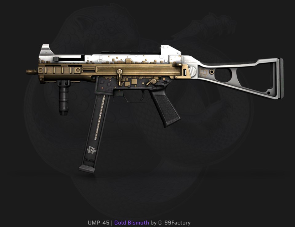 UMP 45 Gold Bismut